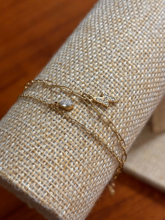 Double bracelet Alva