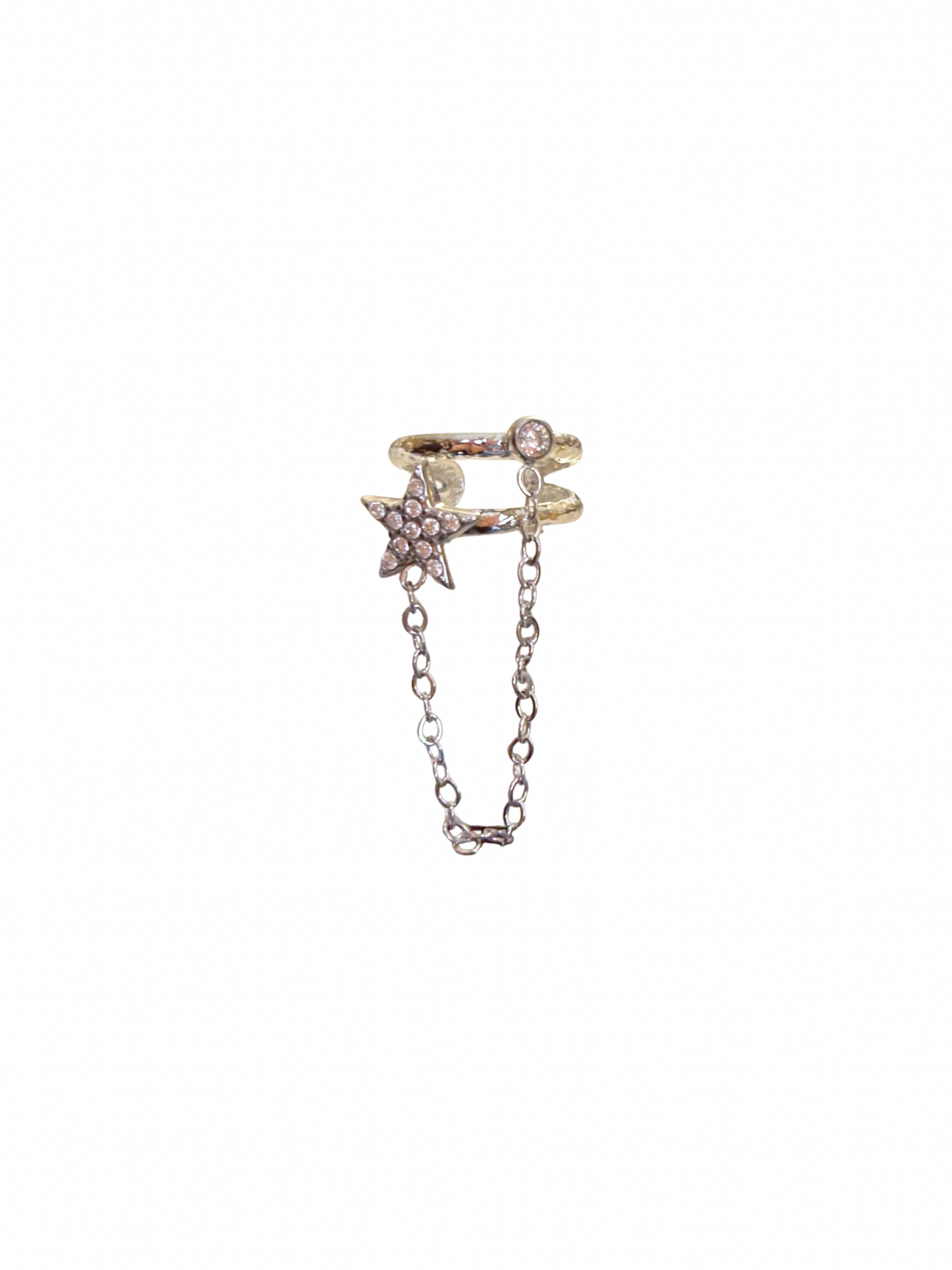 Faux piercing Ambre
