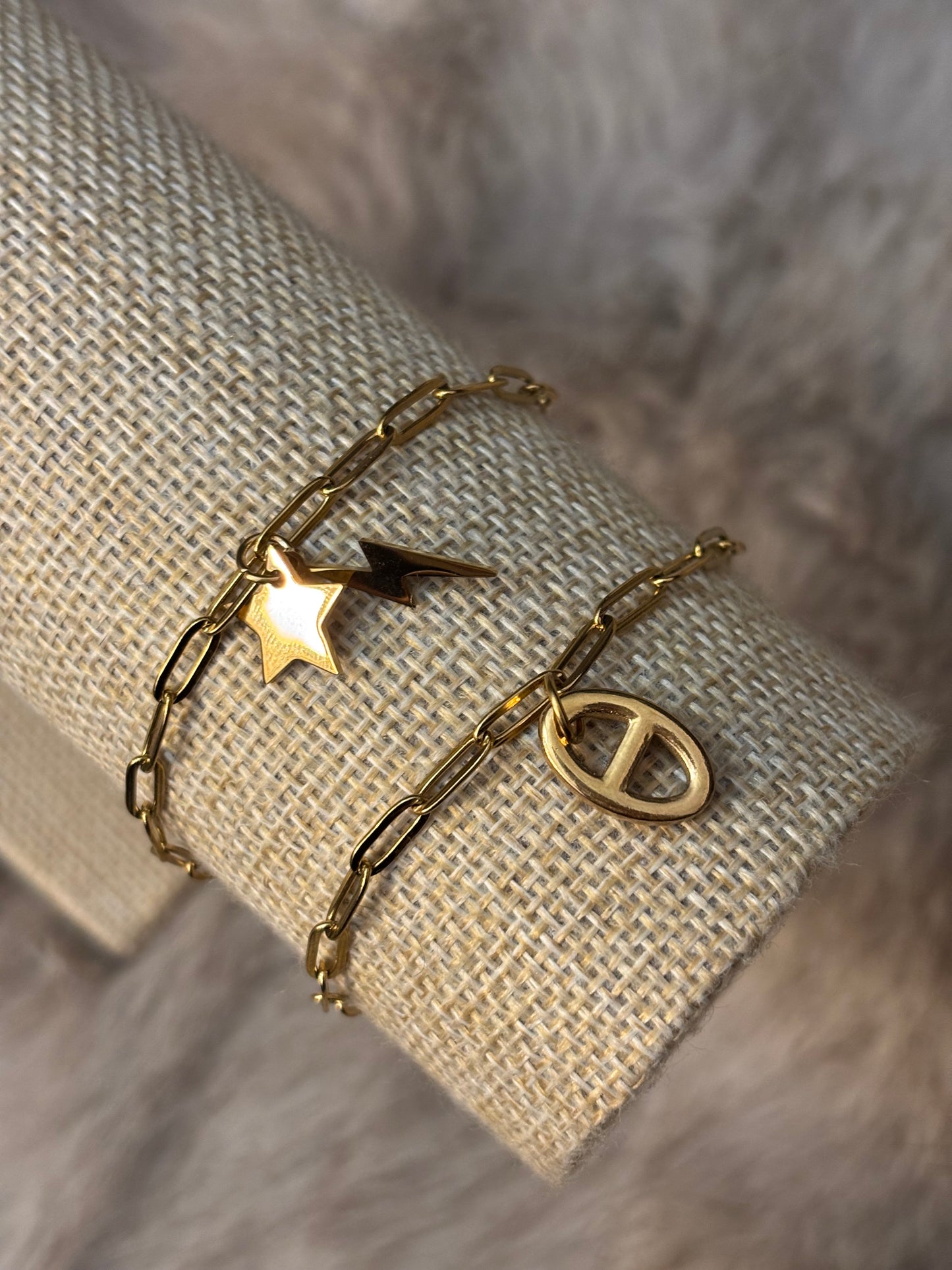 Bracelet Nawar (éclair & étoile)