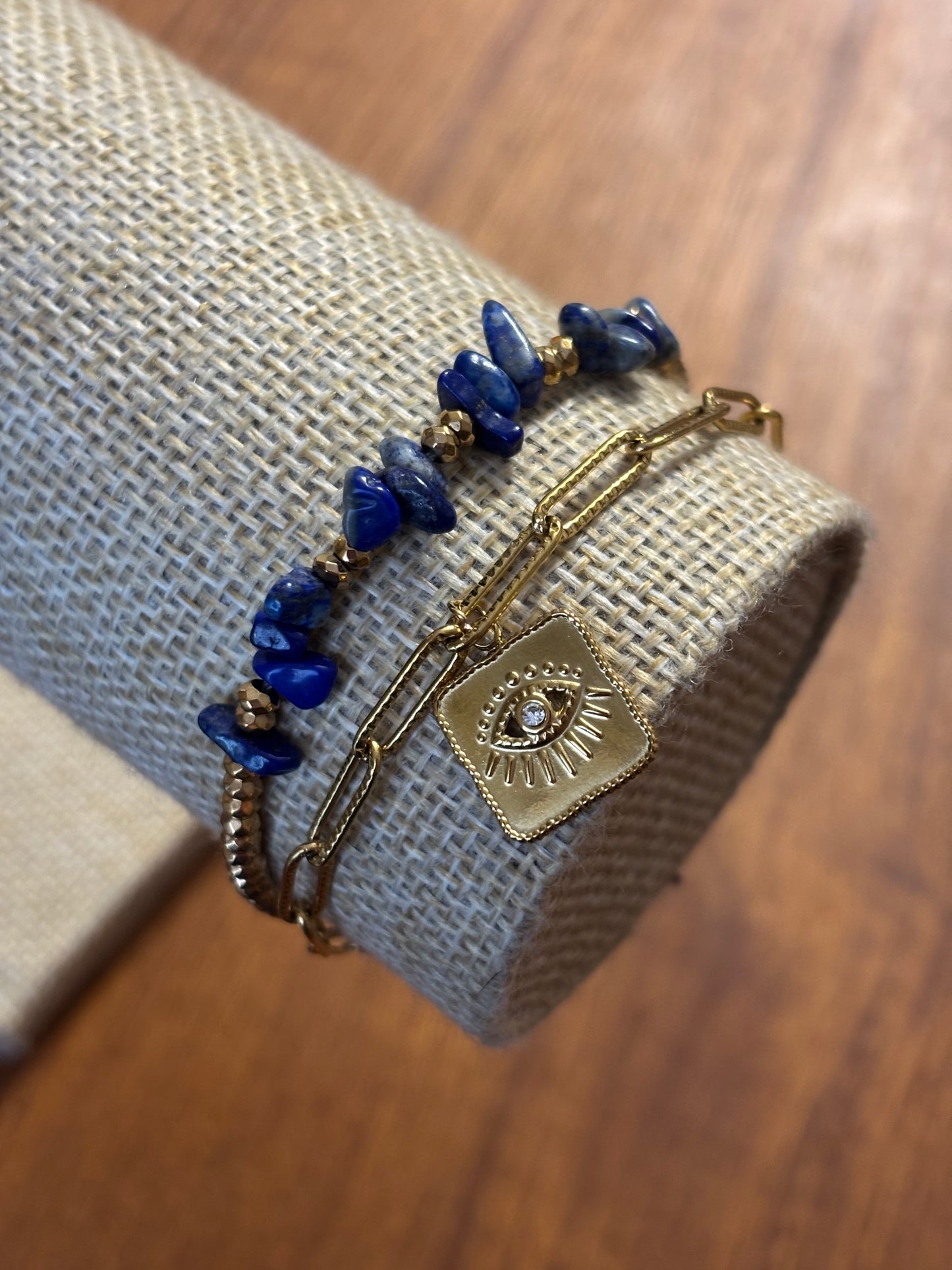 Double bracelet Jade