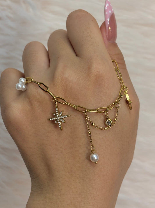 Bracelet breloque Vanessa