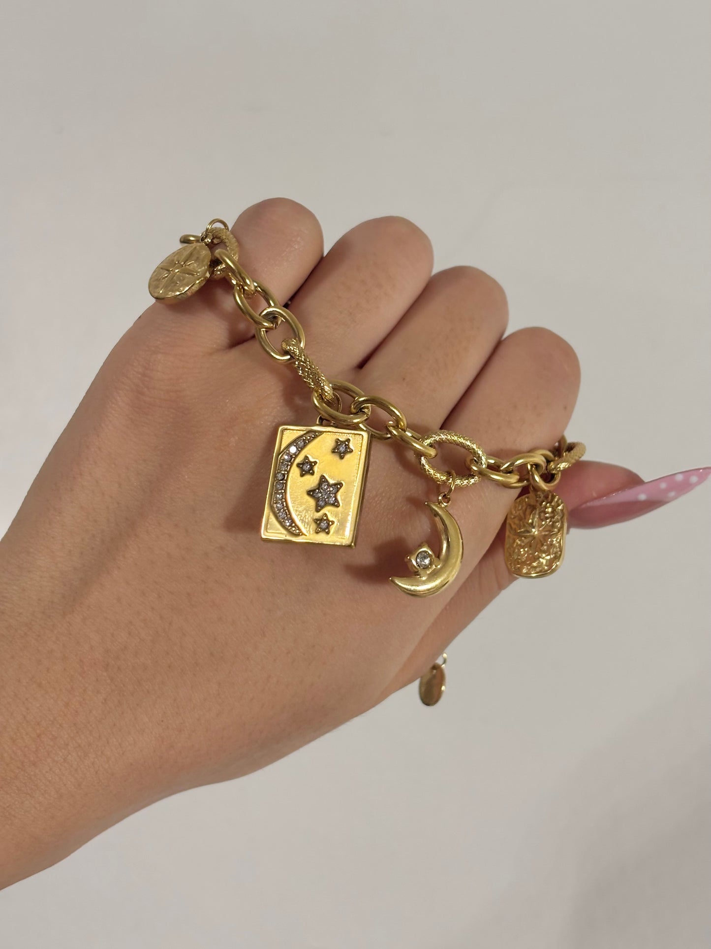Bracelet breloque Luna
