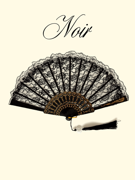 Éventail en dentelle