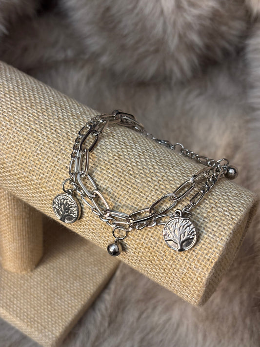 Double bracelet Clementine