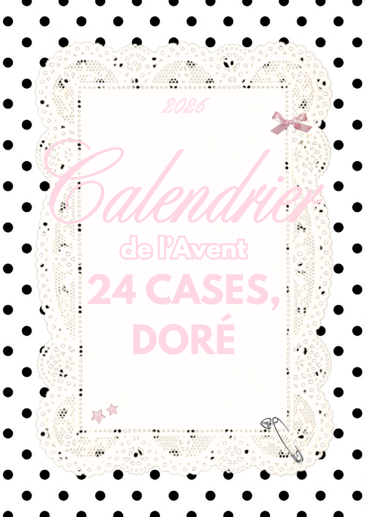 Calendrier de l'Avent 2026