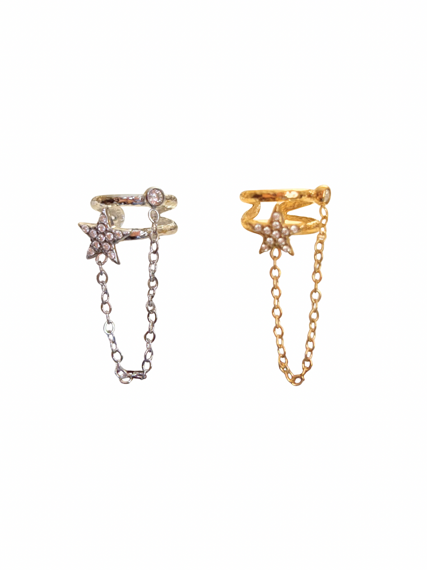 Faux piercing Ambre