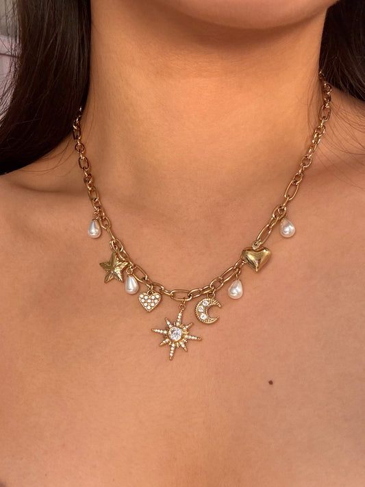 Collier breloque Raya