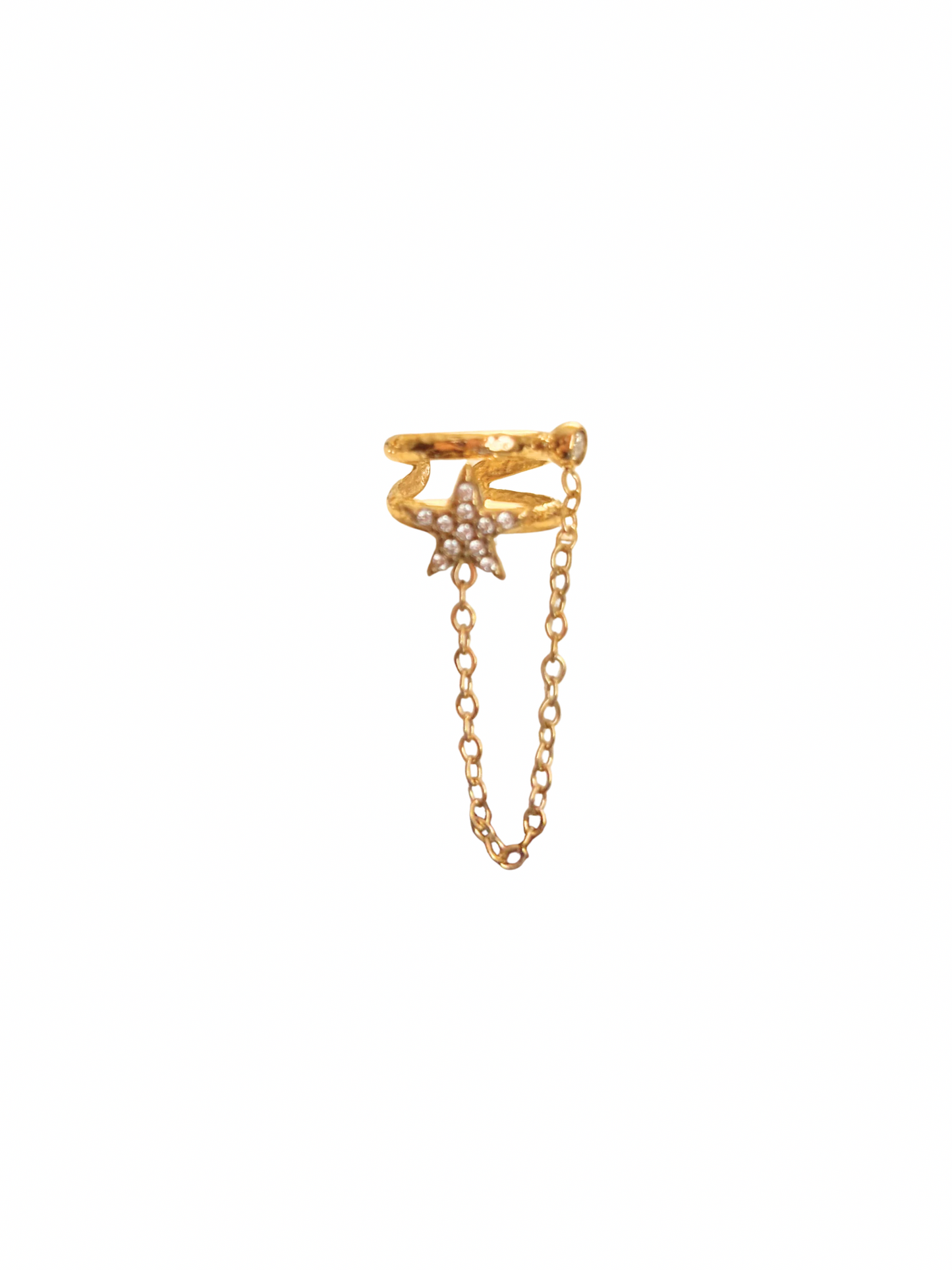 Faux piercing Ambre