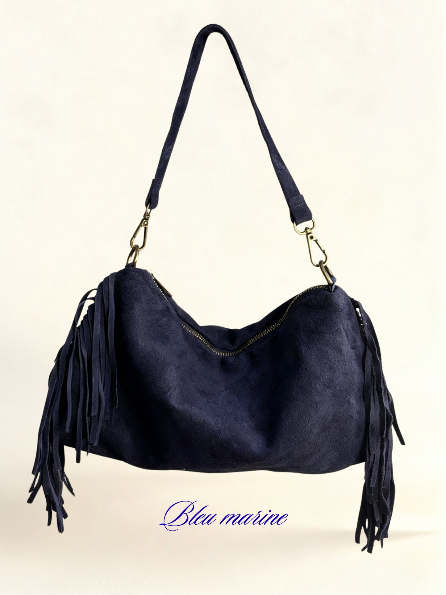 Sac Clémence cuir suède