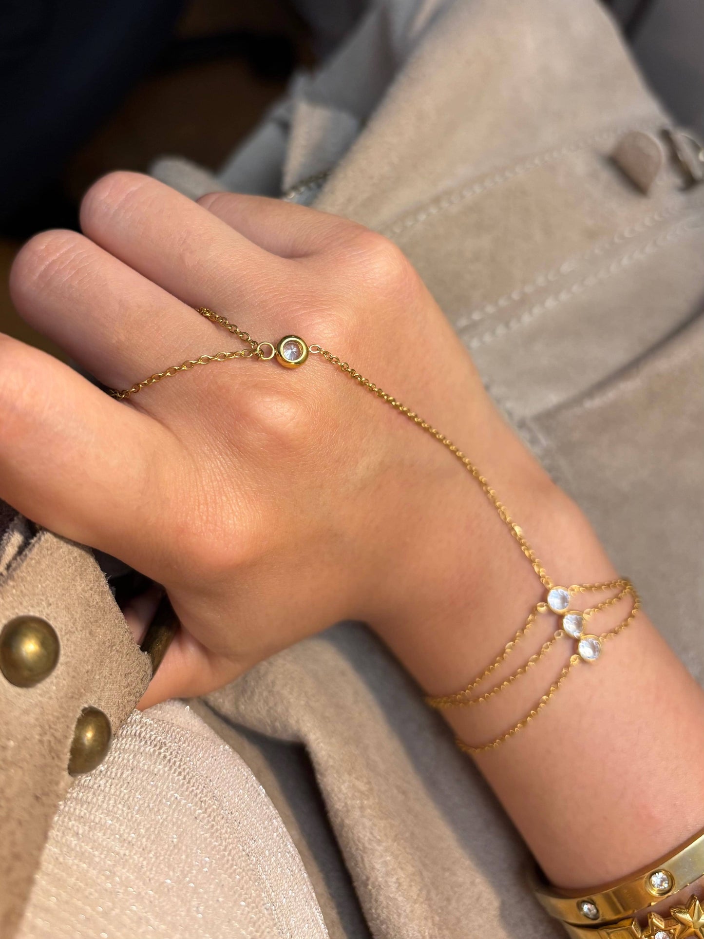 Chaîne de main Cleopatra