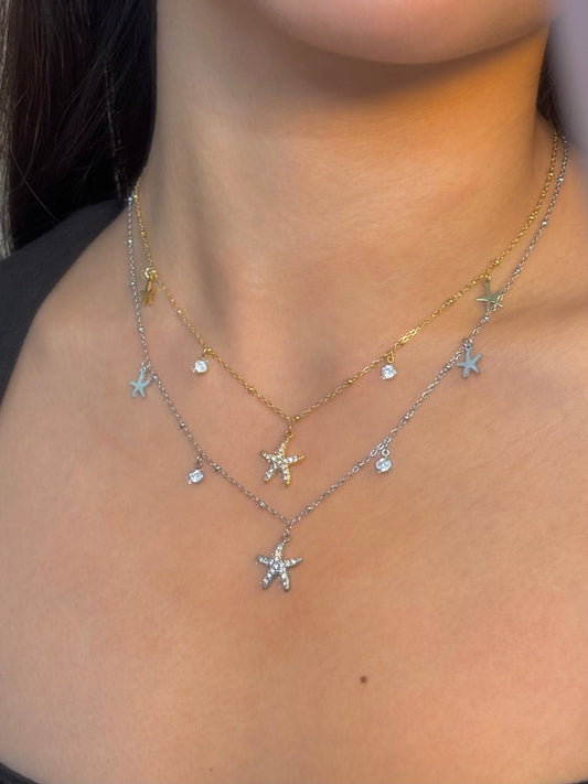 Collier breloque Santania