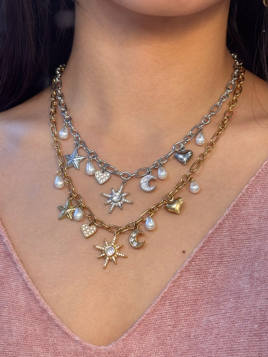 Collier breloque Raya