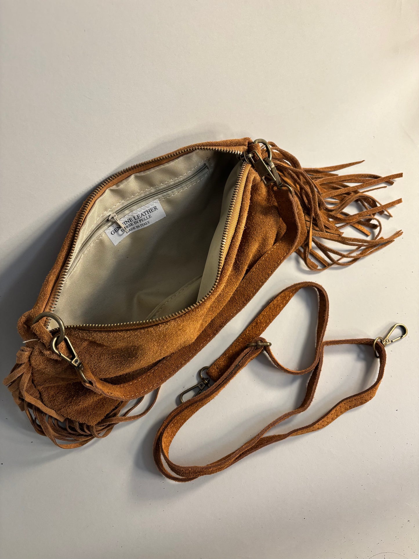 Sac Clémence cuir suède