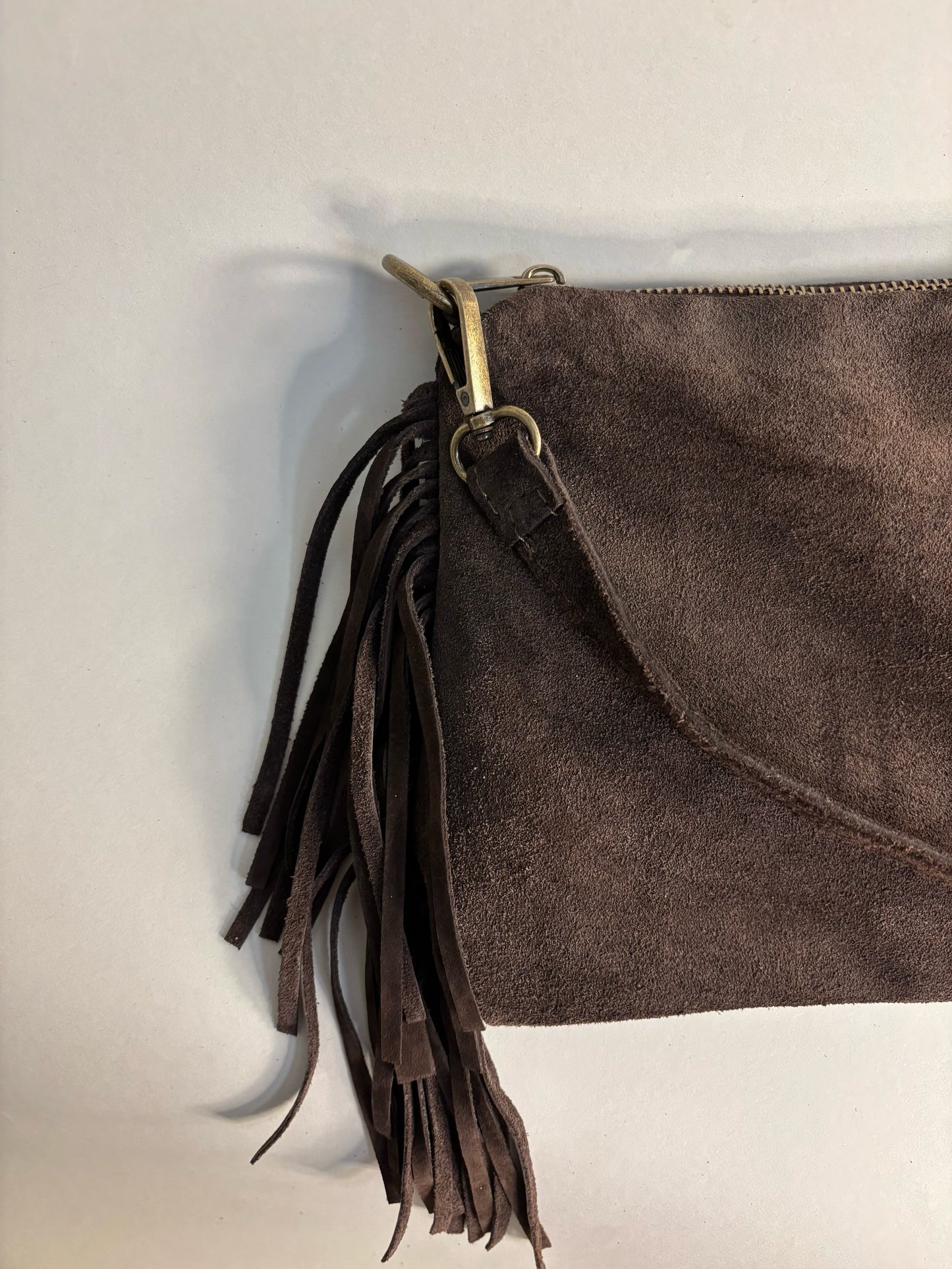 Sac Clémence cuir suède