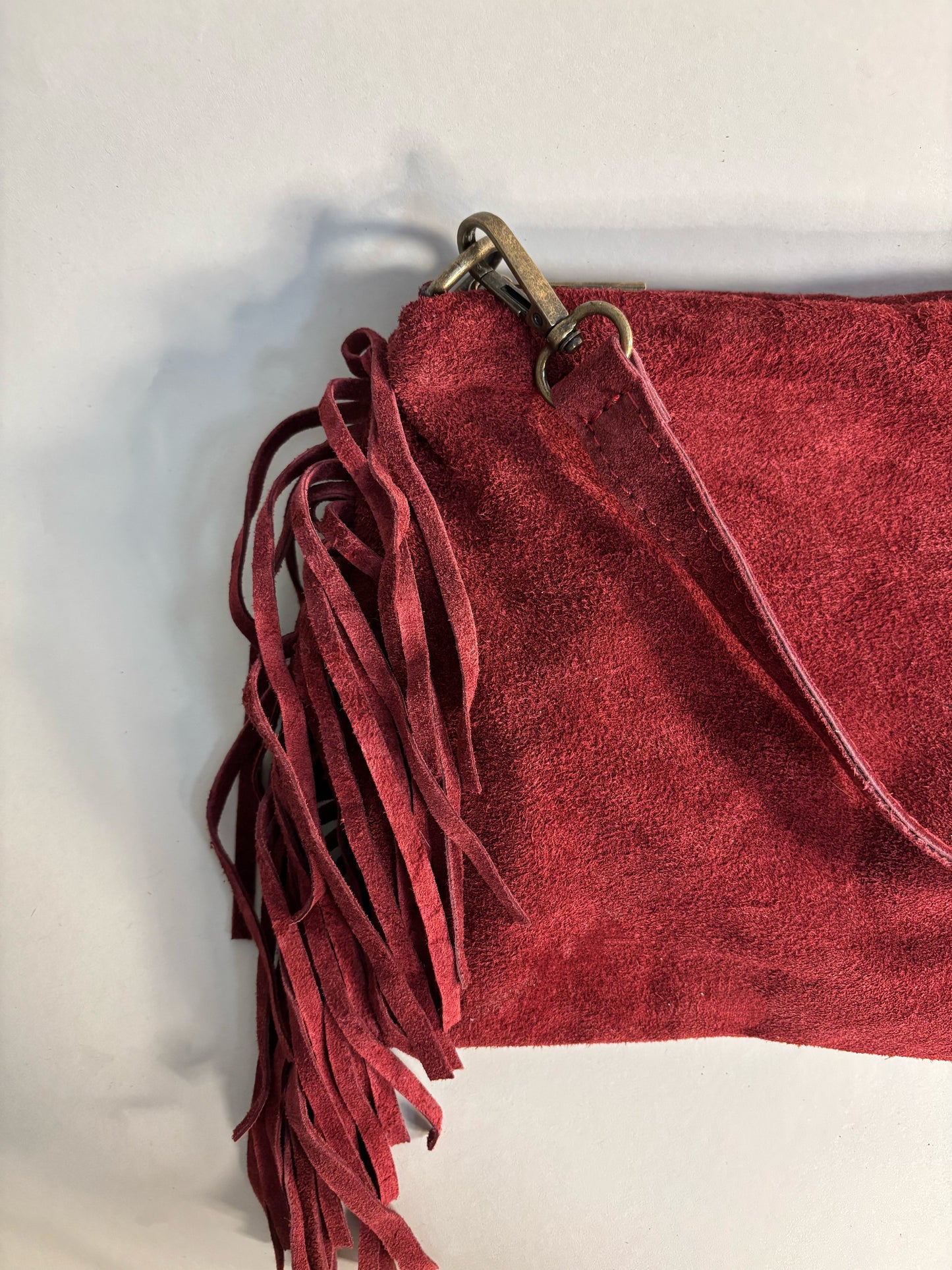 Sac Clémence cuir suède