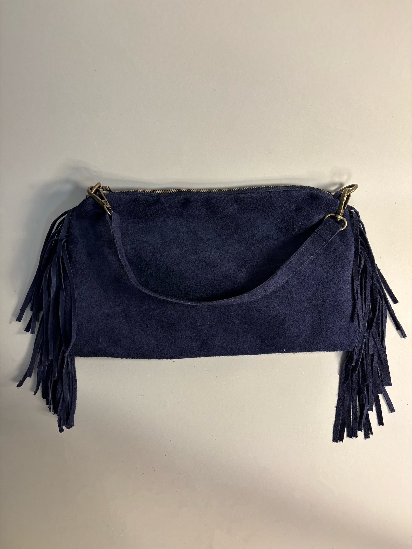 Sac Clémence cuir suède