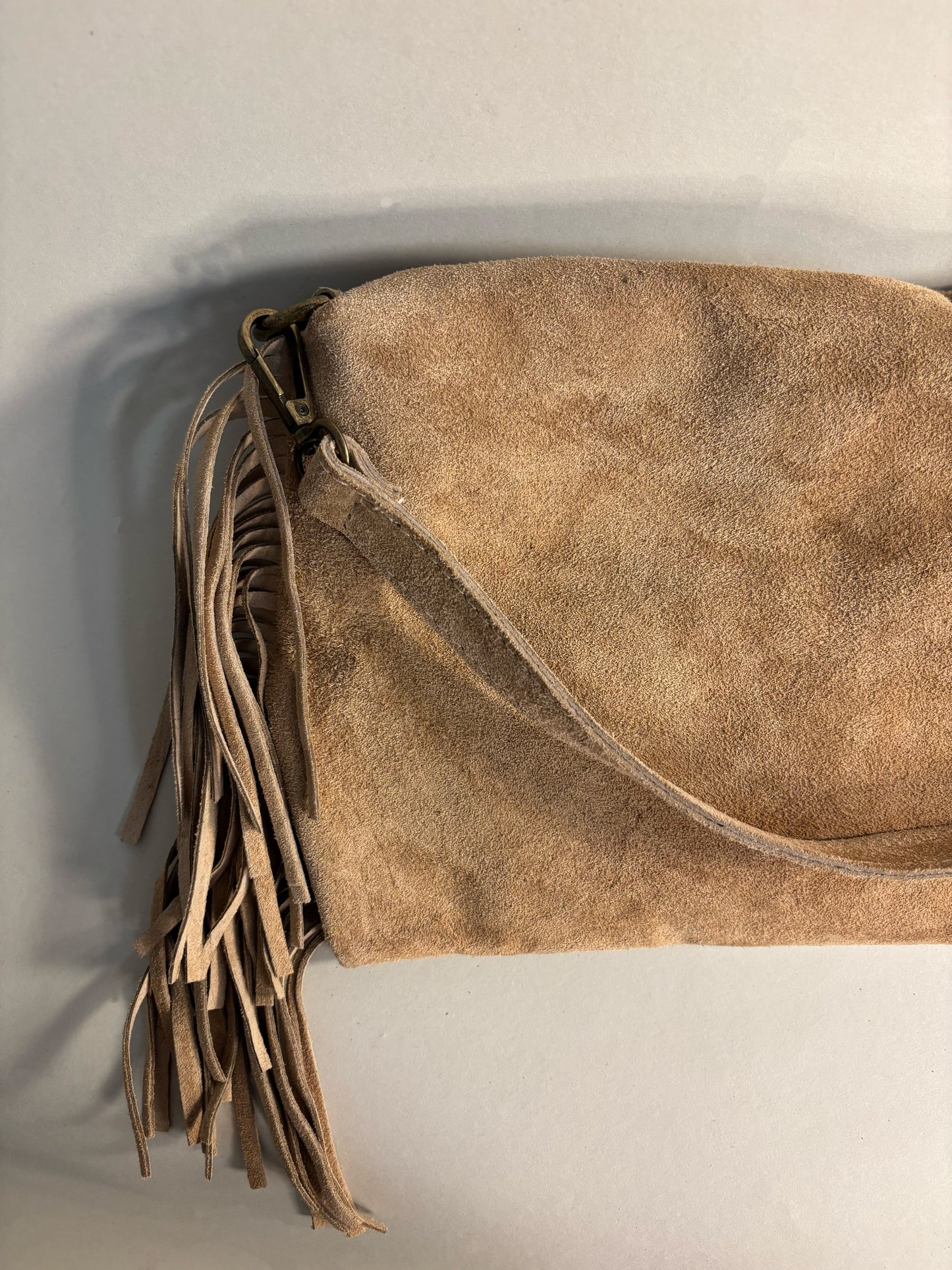 Sac Clémence cuir suède