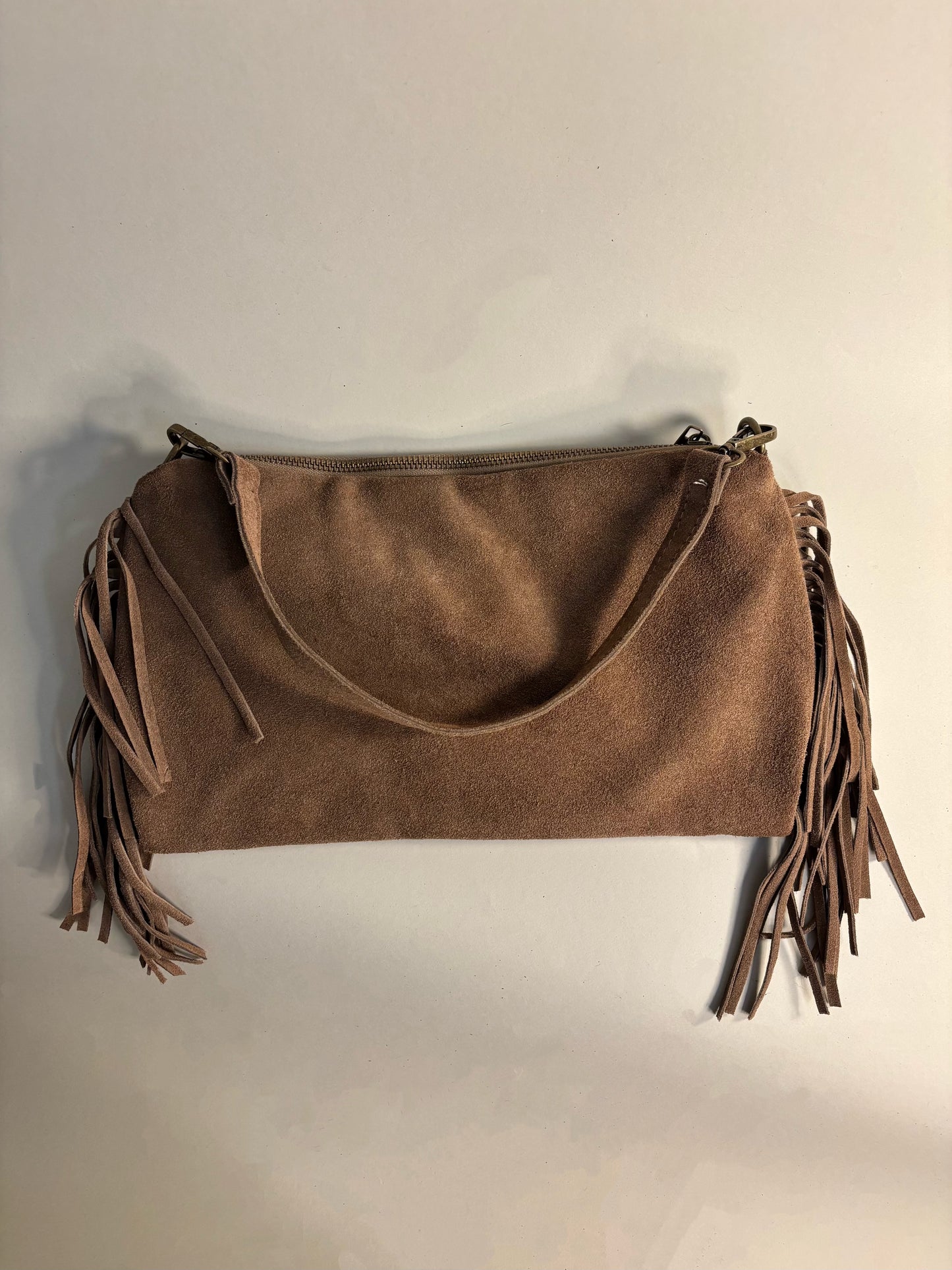 Sac Clémence cuir suède