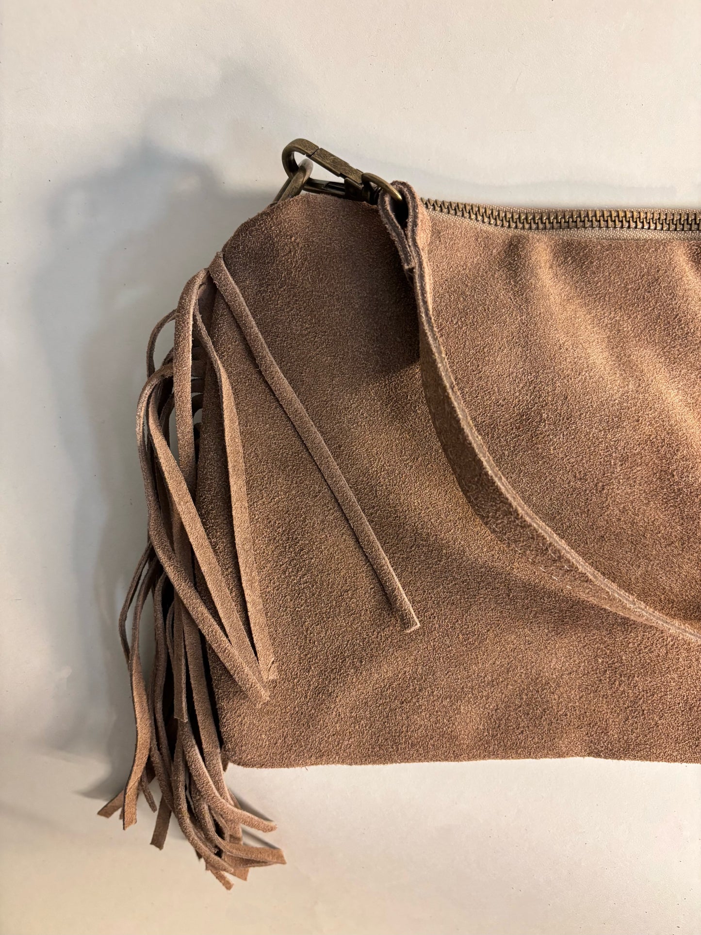 Sac Clémence cuir suède