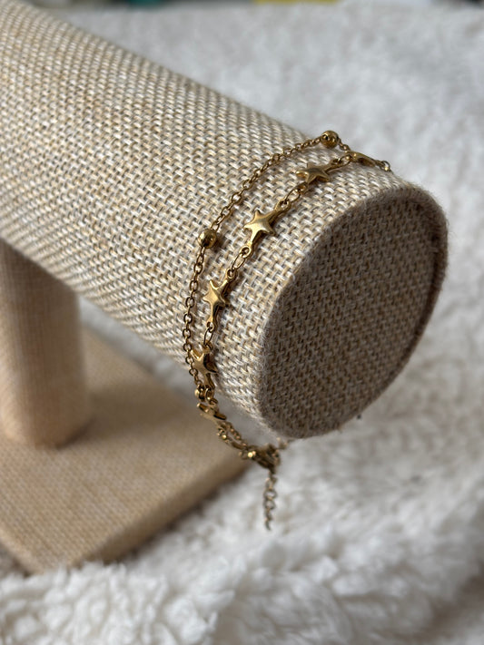 Double bracelet Alessandra