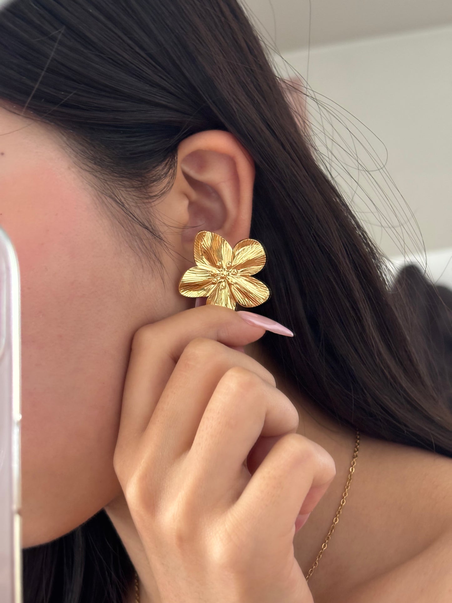 Boucles d’oreilles Flora