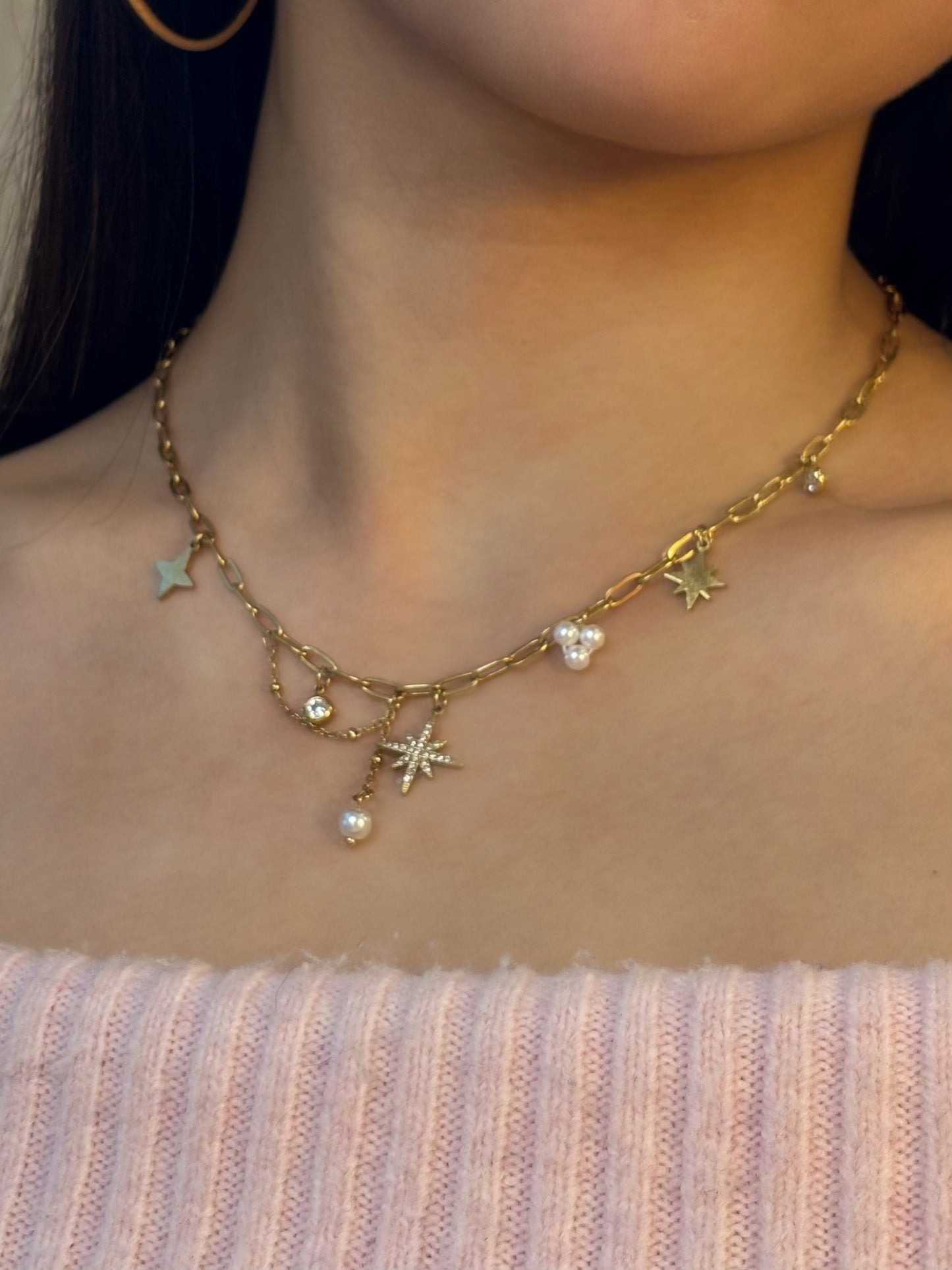 Collier breloque Vanessa