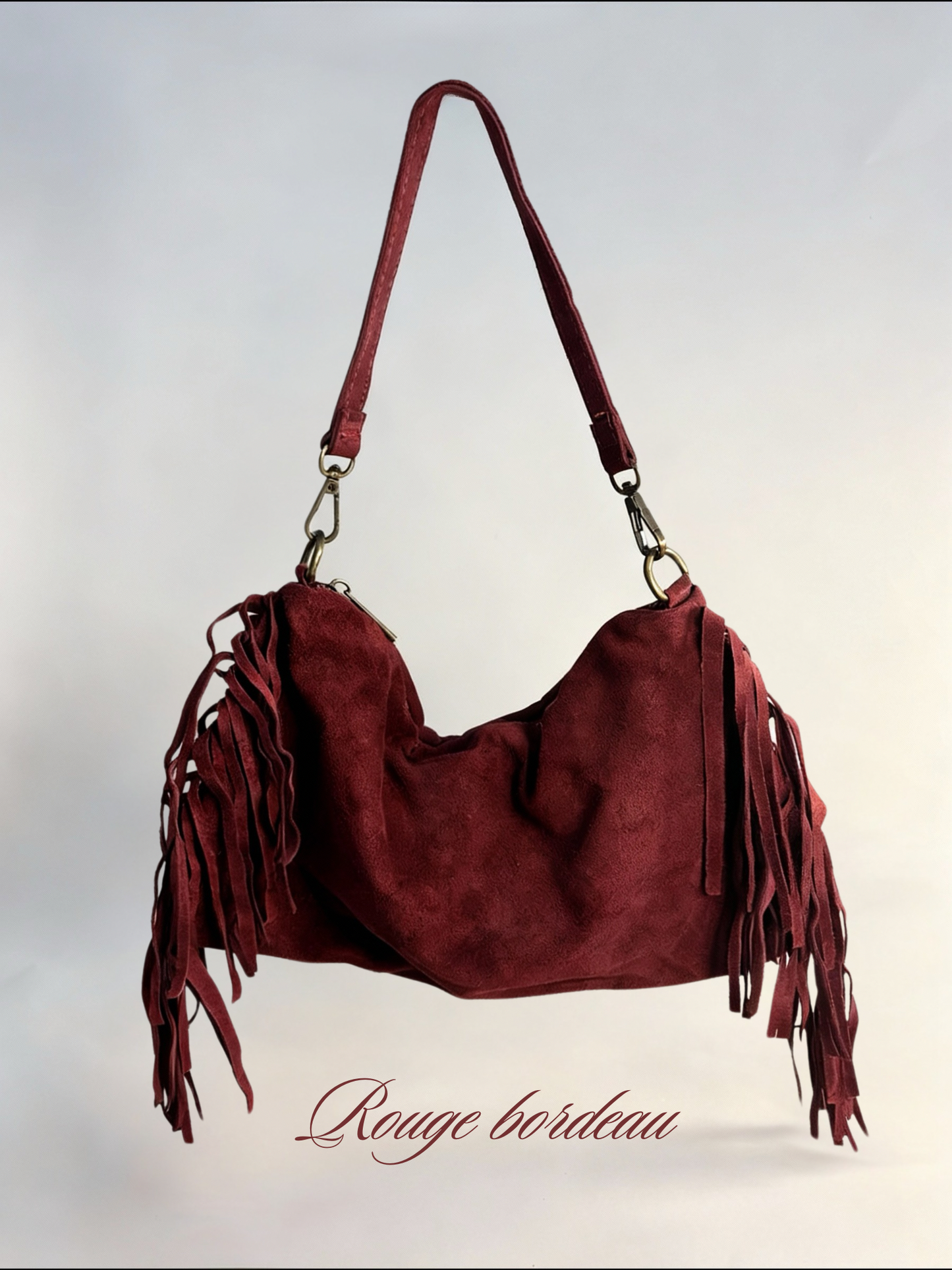 Sac Clémence cuir suède