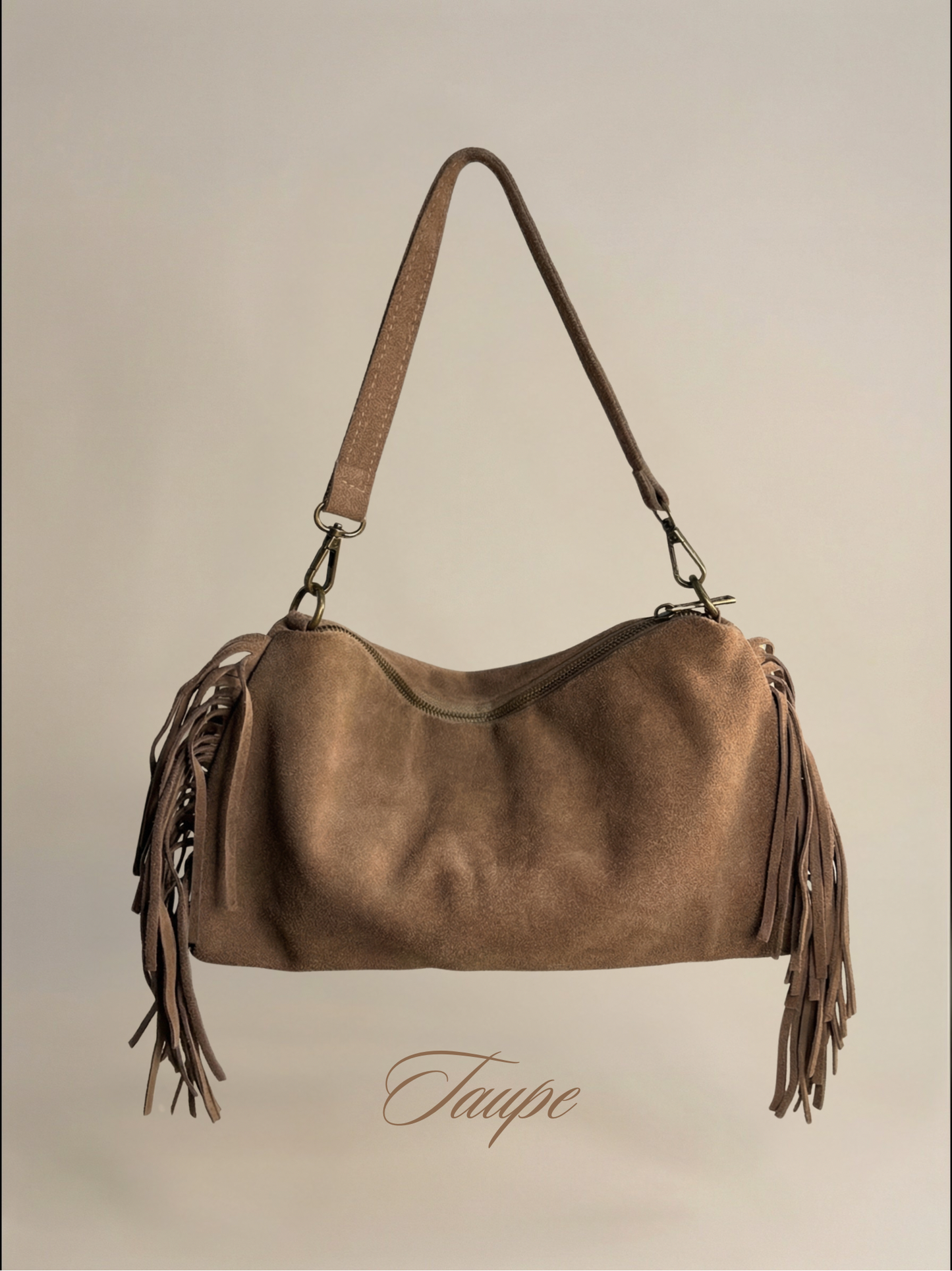 Sac Clémence cuir suède