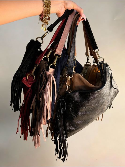 Sac Clémence cuir suède